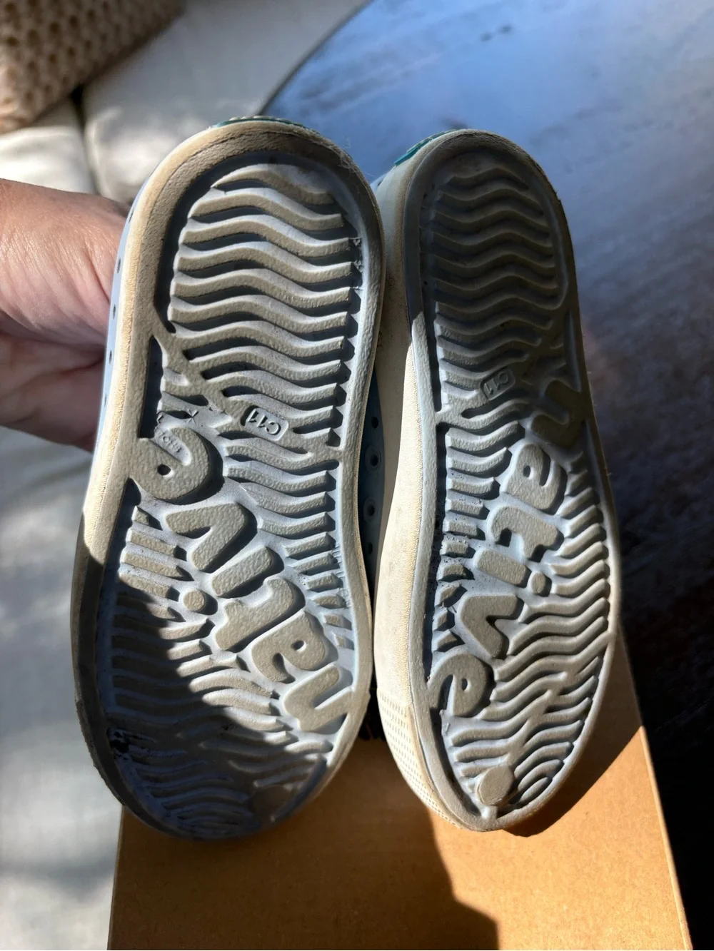 Native Kids Water Shoe - Pale Blue Slip-On